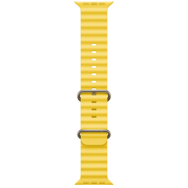 Ремешок Ocean Band для Apple watch 42mm/44mm/45mm/49mm (Желтый / Yellow) в магазине vchehle.ua