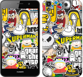 

Чохол Popular logos на Huawei Y6 628143