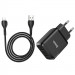 Купити СЗУ HOCO N7 (2USB/2,1A) + USB - Lightning (Чорний) на vchehle.ua