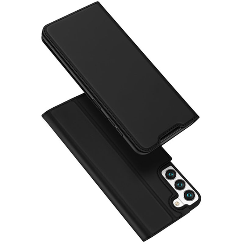 Чохол-книжка Dux Ducis з кишенею для візиток на Samsung Galaxy S22+ (Чорний)