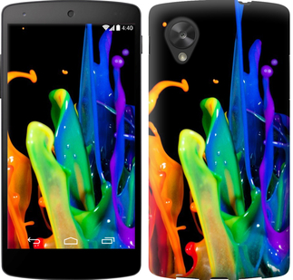 

Чохол бризки фарби на LG Nexus 5 381348