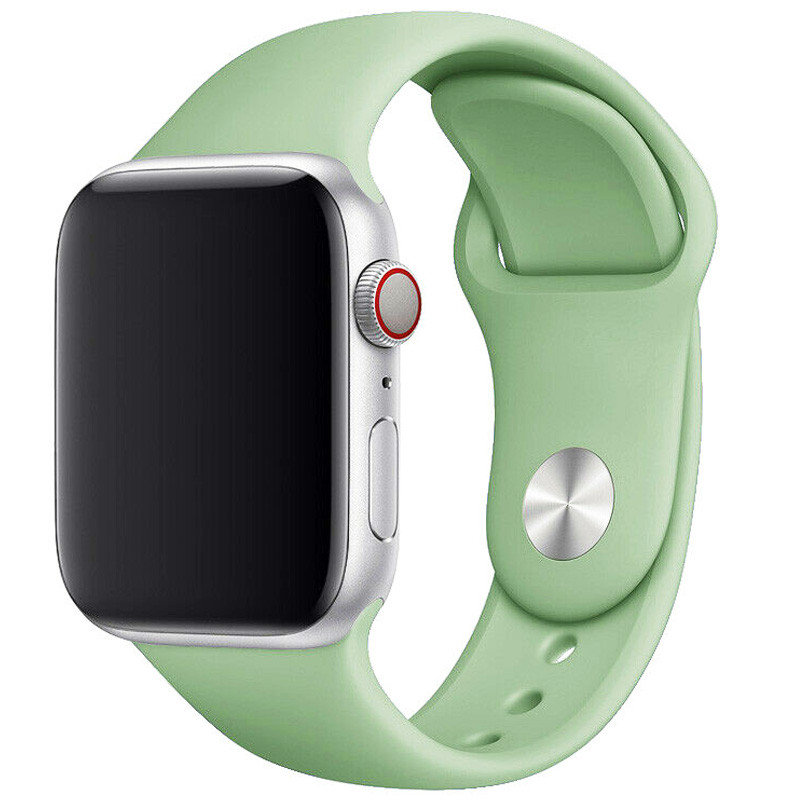 

Силиконовый ремешок для Apple watch 42mm / 44mm (М'ятний / Mint) 1058026