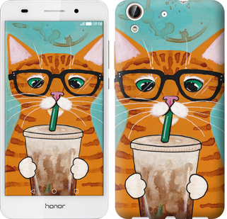 

Чохол Зеленоокий кіт в окулярах на Huawei Honor 5A 625421