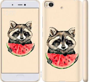 Чехол Енотик с арбузом для Xiaomi Mi 5s