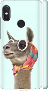 

Чехол Модная лама для Xiaomi Redmi Note 5 (DC) 1358889
