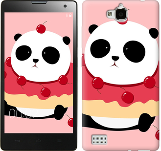 

Чохол Панда з пончиком на Huawei Honor 3C 247707