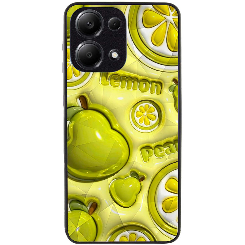 Фото TPU+PC чохол Prisma Fluffie на Xiaomi Poco X6 / Note 13 Pro 5G (Lemon) на vchehle.ua