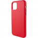 Шкіряний чохол Leather Case (AA Plus) на Apple iPhone 11 Pro Max (6.5") (Crimson) в магазині vchehle.ua