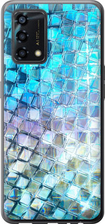 

Чехол Переливающаяся чешуя для Oppo A95 1605097