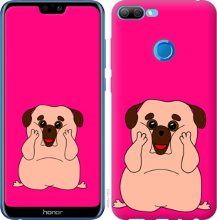 

Чехол Весёлый мопс для Huawei Honor 9N (2018) 928613