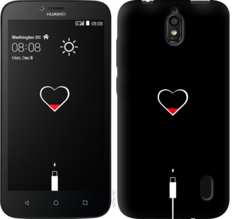 

Чехол Подзарядка сердца для Huawei Ascend Y625 721497