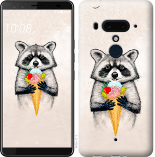 

Чохол Єнотик з морозивом на HTC U12 Plus 801043