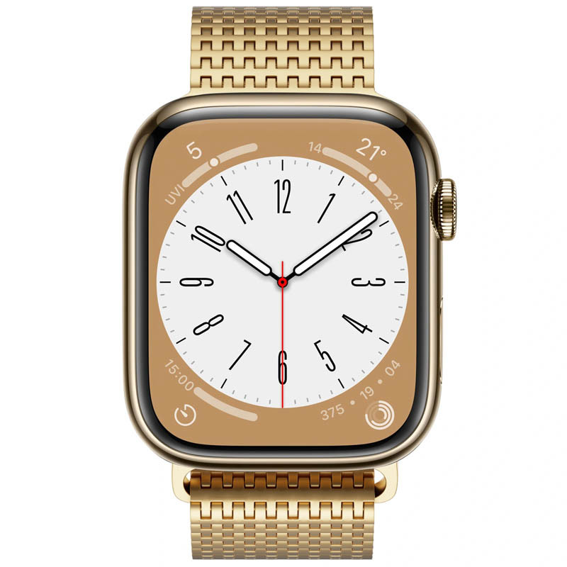 Фото Ремешок WiWU Stainless steel для Apple Watch 38/40/41/42mm(ser.10) (Gold) в магазине vchehle.ua