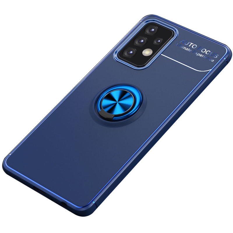 

TPU чохол Deen ColorRing під магнітний тримач (opp) на Samsung Galaxy A32 4G (Синій / Синій) 1152589