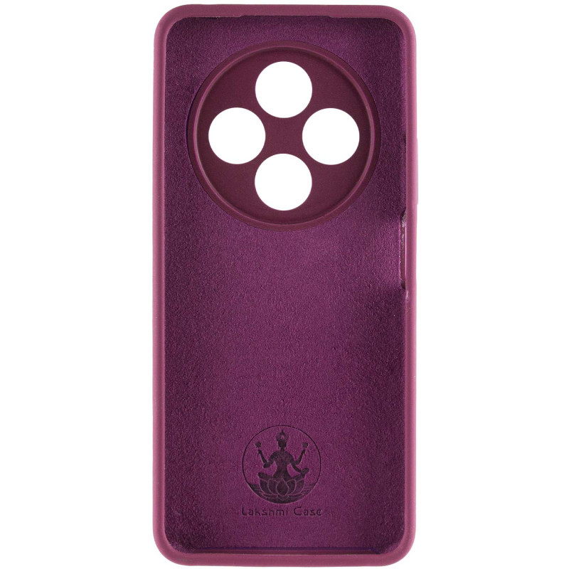 Чохол Silicone Cover Lakshmi Full Camera (AAA) на Xiaomi Redmi 14C (Бордовий / Plum) в магазині vchehle.ua