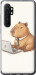 Чохол Funny Capybara CEO Working на Xiaomi Mi Note 10 Lite