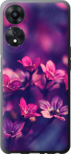 

Чехол Пурпурные цветы для Oppo A78 5G 1694772