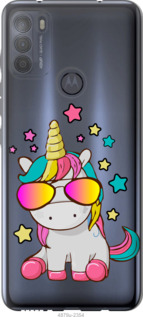 

Чохол Єдиноріг в окулярах на Motorola G50 1229418