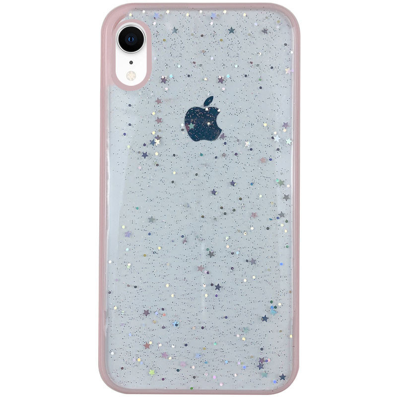 

TPU+PC чохол Shiny Stars на Apple iPhone XR (6.1") (Рожевий) 1091559