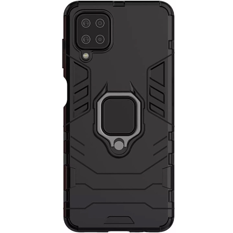 Фото Ударостійкий чохол Transformer Ring for Magnet на Samsung Galaxy A22 4G / M32 (Чорний / Soul Black) на vchehle.ua