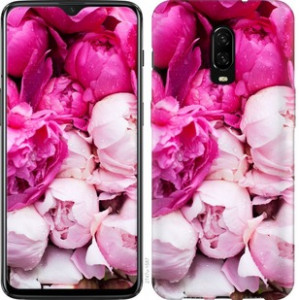 Чехол Розовые пионы для OnePlus 6T