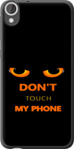 Чехол Don't touch the phone для HTC Desire 820