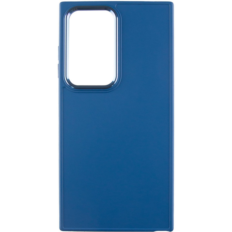 Фото TPU чехол Bonbon Metal Style для Samsung Galaxy S24 Ultra (Синий / Denim Blue) на vchehle.ua