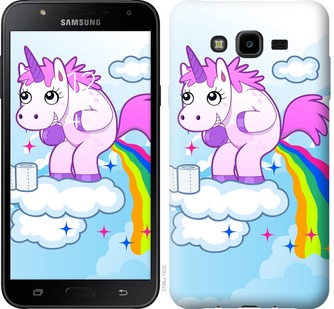 Чехол Единорожка для Samsung Galaxy J7 Neo J701F