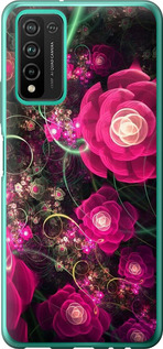 

Чохол Абстрактні квіти 3 на Huawei Honor 10X Lite 1625642