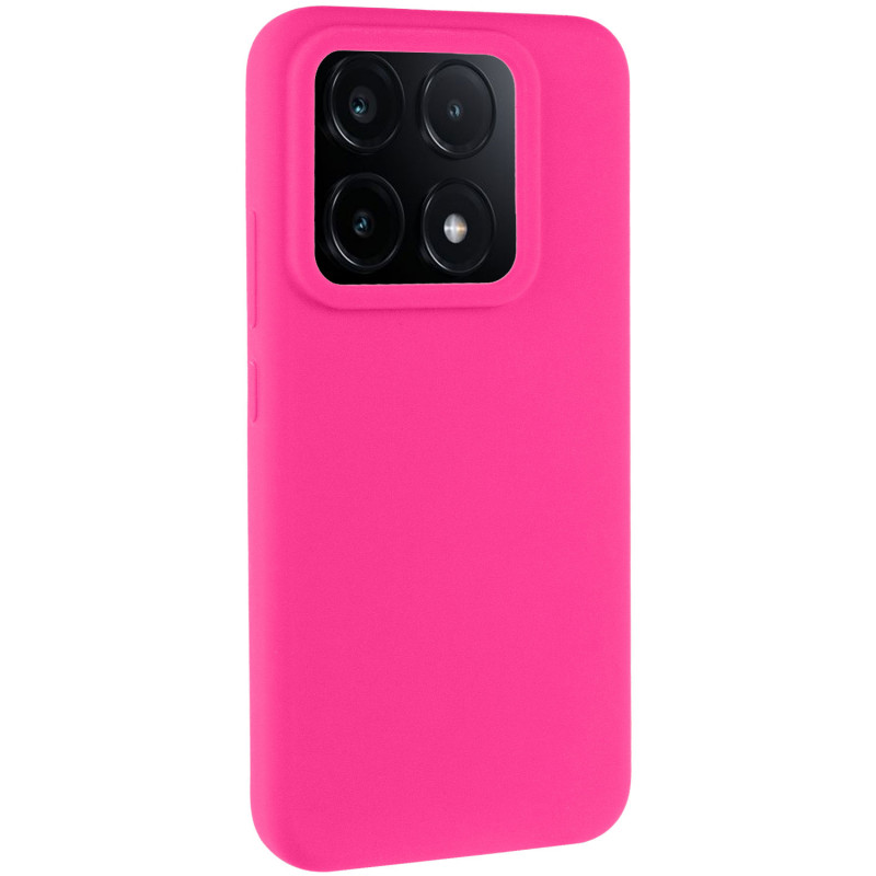Чехол Silicone Cover Lakshmi (AAA) для Xiaomi Poco X6 / Note 13 Pro 5G (Розовый / Barbie pink)