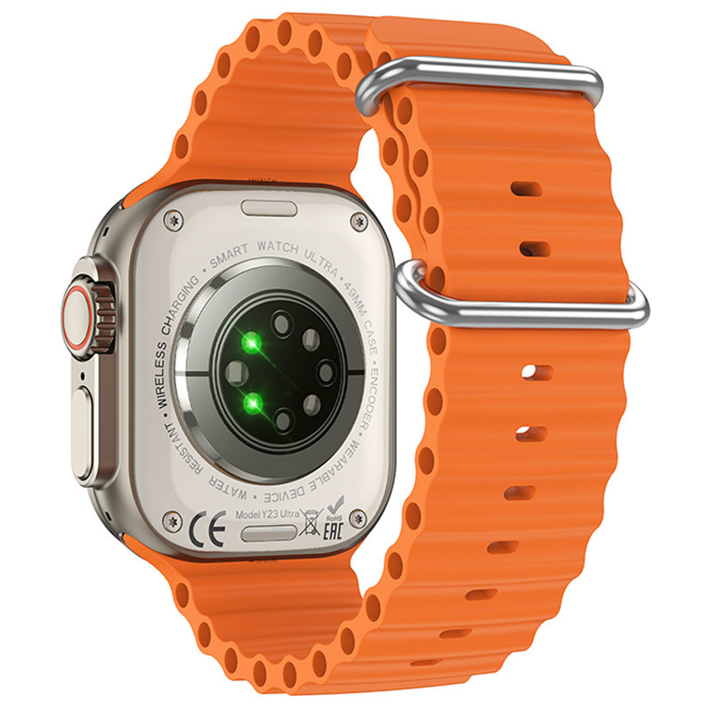 Фото Смарт-часы Hoco Smart Watch Y23 Ultra Smart sports watch (call version) (Titanium gold) на vchehle.ua