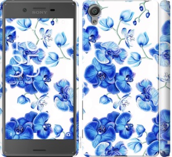 

Чохол Блакитні орхідеї на Sony Xperia X F5122 725100
