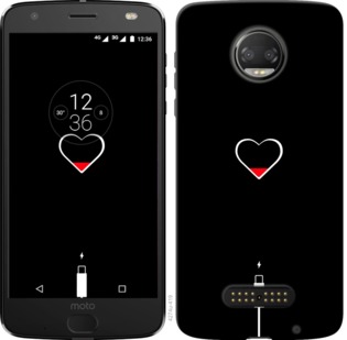 

Чохол Подзарядка сердца для Motorola Moto G5 PLUS 721504