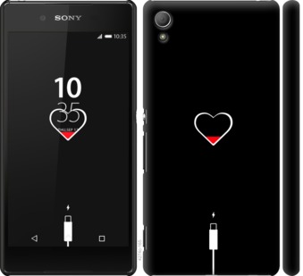 

Чехол Подзарядка сердца для Sony Xperia Z3+ Dual 721276