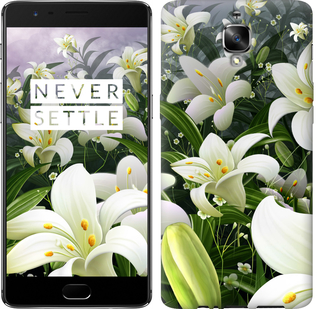 

Чехол Белые лилии для OnePlus 3T 245980