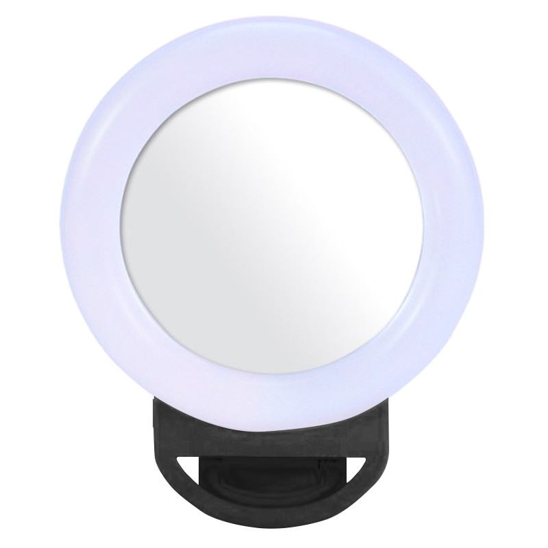 

Кільцева лампа RGB для селфі "Ring Light" A4S 16 см (Чорний) 1114275