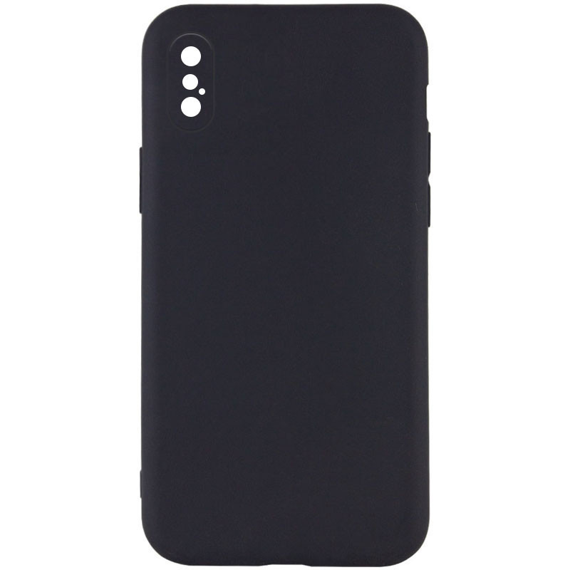 Чехол TPU Epik Black Full Camera для Apple iPhone X / XS (5.8")