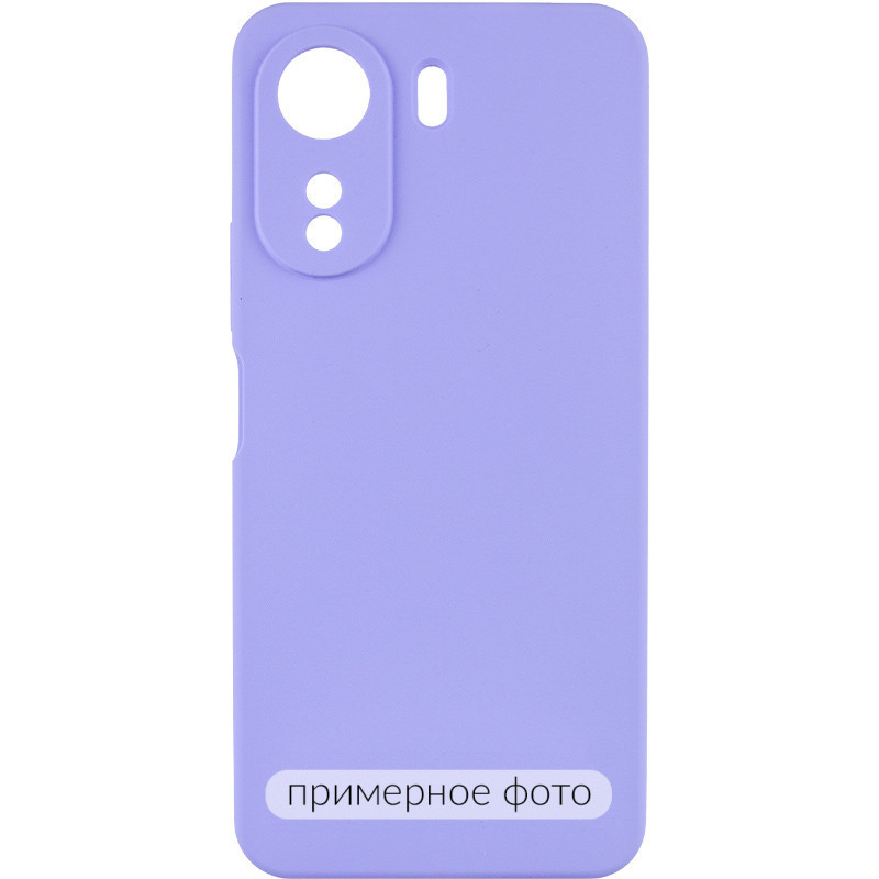 Чохол Silicone Cover Lakshmi Full Camera (AA) на Xiaomi Redmi 13C / Poco C65 (Бузковий / Dasheen)