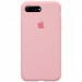 Чехол Silicone Case Full Protective (AA) для Apple iPhone 7 plus / 8 plus (5.5") (Розовый / Pink)