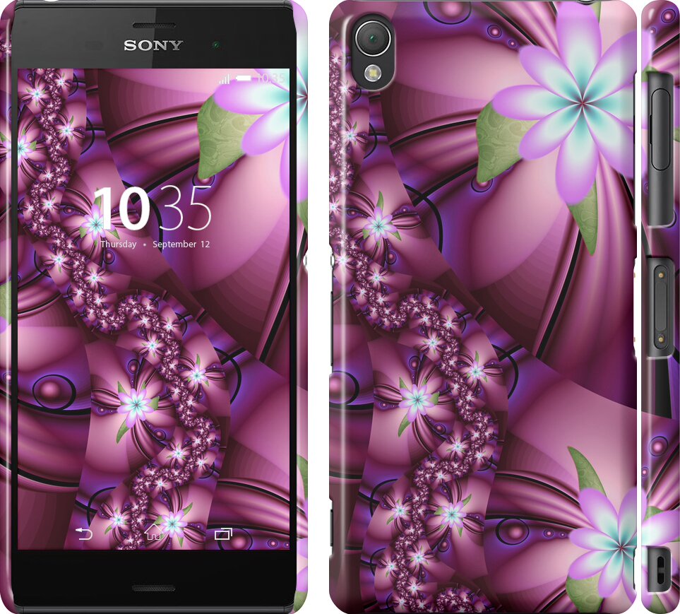 

Чохол Цветочная мозаика для Sony Xperia Z3 121043