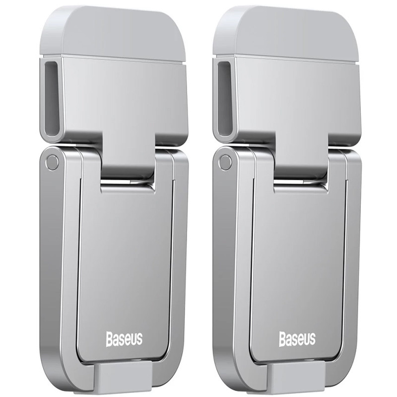 Подставка для ноутбука Baseus Slim Laptop Kickstand (2шт) (LUZC00001) (Silver)