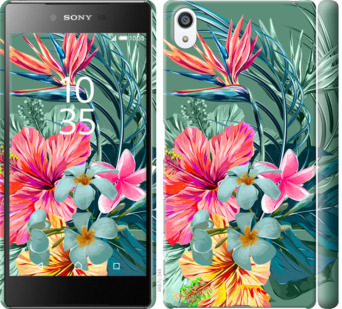 

Чехол Тропические цветы v1 для Sony Xperia Z5 Premium E6883 845057