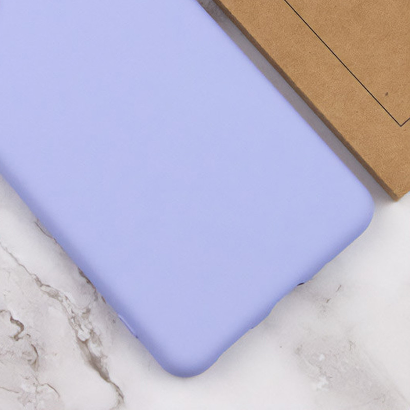 Чохол Silicone Cover Lakshmi Full Camera (AA) на Motorola Moto G85 (Бузковий / Dasheen) в магазині vchehle.ua