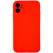 Чохол Silicone Case Full Camera Protective (AA) NO LOGO на Apple iPhone 12 (6.1") (Червоний / Red)