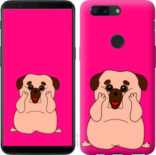 

Чохол Веселий мопс на OnePlus 5T 928752