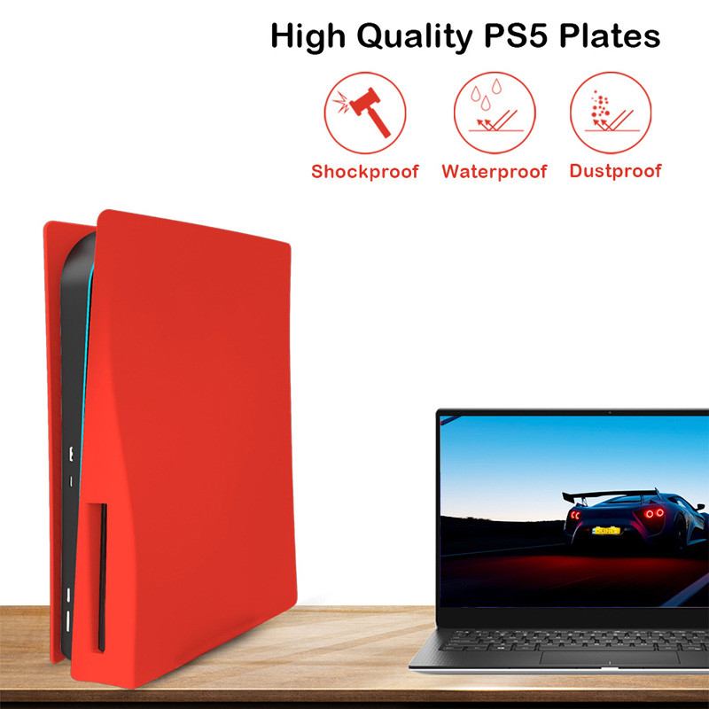 Фото Панель корпуса для консолей Sony PlayStation 5 (Red) на vchehle.ua