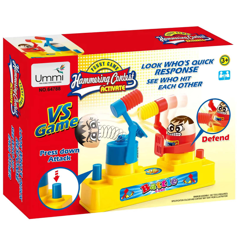 Фото Настольная интерактивная игра Ummi 64788 Hammering Contest (Yellow) на vchehle.ua
