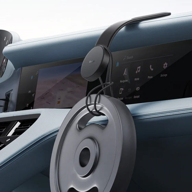 Купити Автотримач Baseus C02 Magnetic Phone Holder Cluster (SUCC000201) (Black) на vchehle.ua