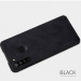 Купить Кожаный чехол-книжка Nillkin Qin Series для Samsung Galaxy A21 (Черный) на vchehle.ua