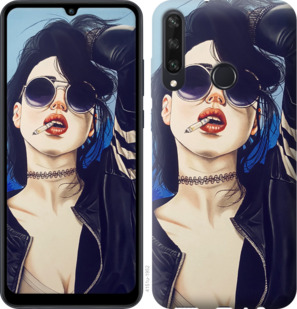 

Чехол Девушка на стиле для Huawei Y6p 936407
